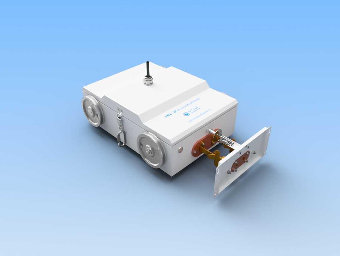 自驱式双轨移动雷达波测流系统