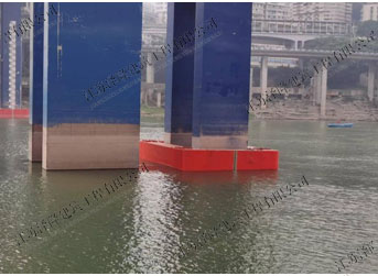 我司承接的重庆轨道交通3号线渝澳福建大桥防撞项目,安装顺利完成