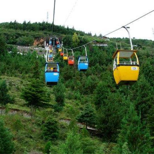 景区索道上的缆车是怎样运行的，什么原理？