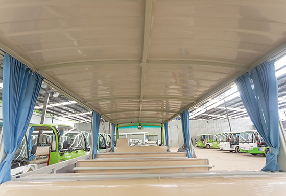 公园观光车内饰