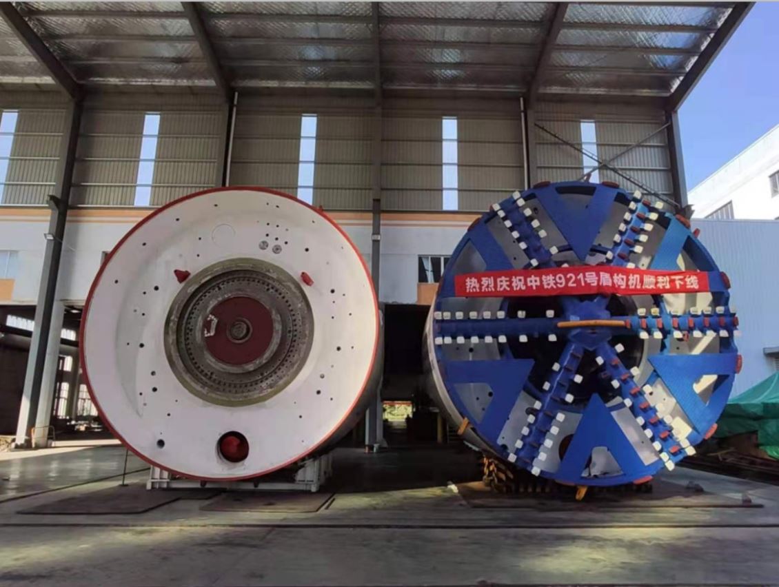 盾构机存放公司讲解盾构机的结构及安装要点