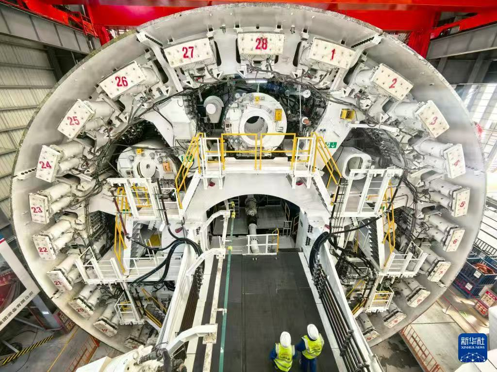 泥水平衡盾构机工作原理