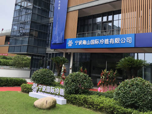 嵊州梅山国际冷链甲醛治理