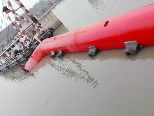 自浮式矩形桥梁防撞设施