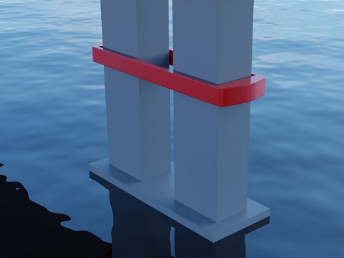 桥墩桩防撞