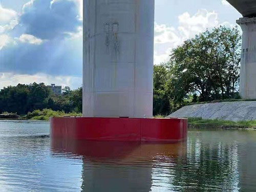 桥梁固定式防撞设施