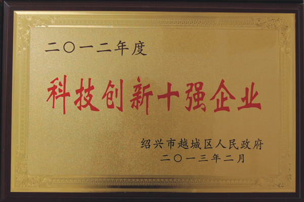 Top 10 Enterprises in Technological Innovation