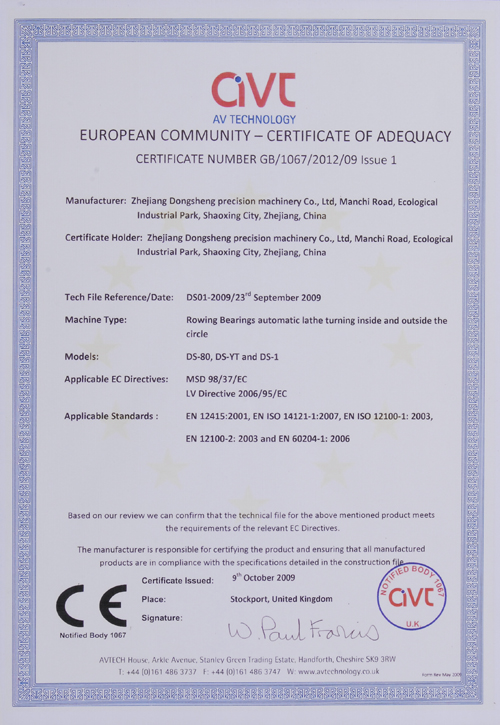 Certificate of honor