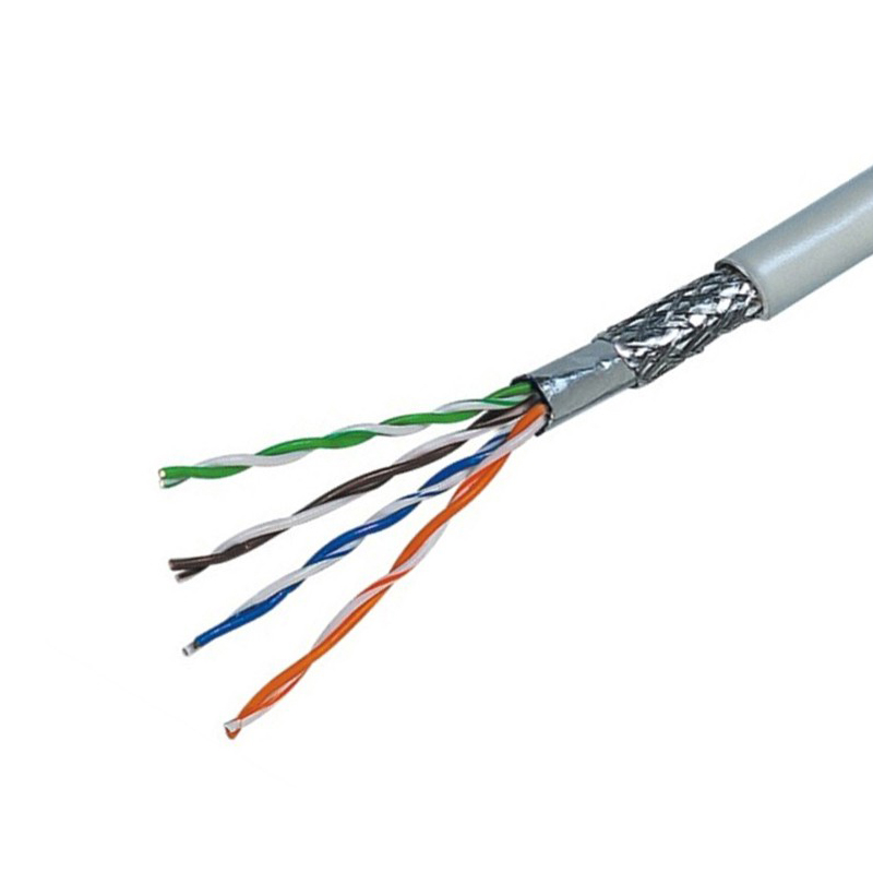 SFTP Cat5e超五类编织屏蔽网络电缆