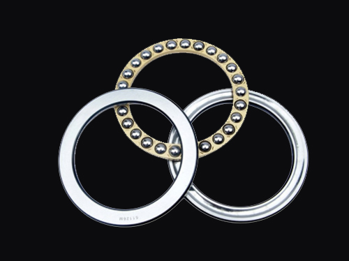 銅/鐵保持架推力球軸承