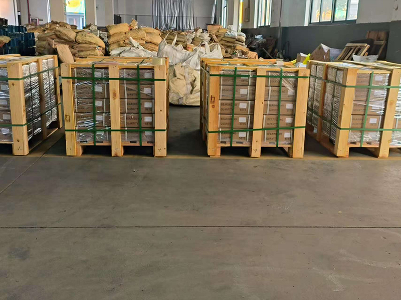 汽车高压清洗机推力球轴承发货现场