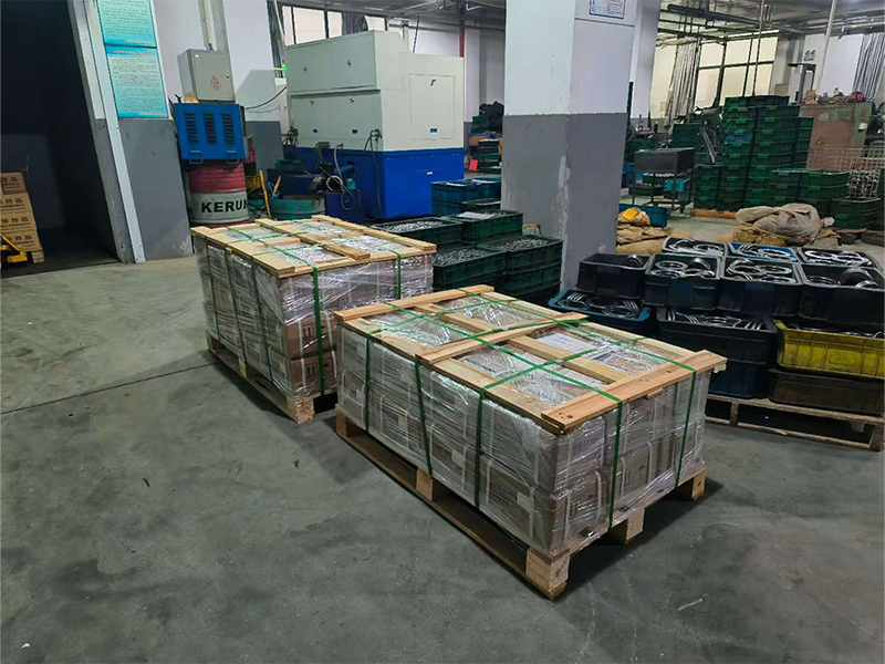 汽车高压清洗机推力球轴承发货现场