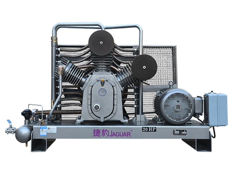 捷豹中压风冷却活塞机