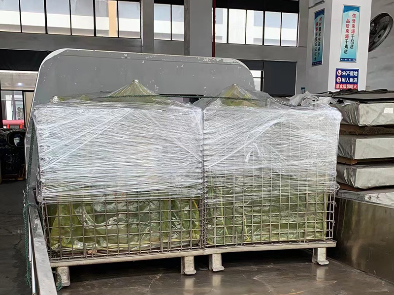 490曲軸旋壓皮帶輪裝車發貨