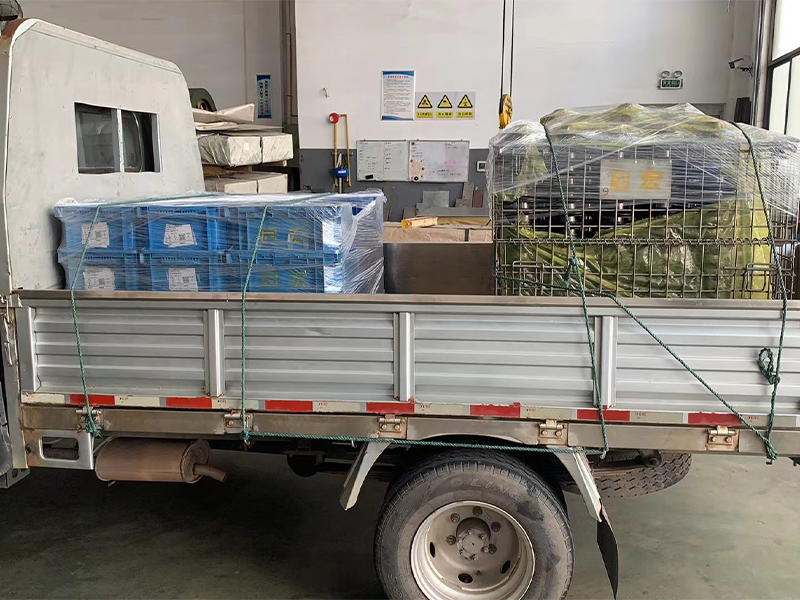 130風(fēng)扇旋壓皮帶輪和490曲軸旋壓皮帶輪裝車發(fā)貨